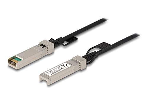 Delock 84204 Cavo Infiniband 2 M Sfp+ Nero, Argento