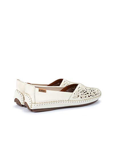 Image of PIKOLINOS Jerez 578-4976 Women's Slip-On Moccasins - Premium Calfskin Leather - Removable Cushioned Insole, Flexible Sole, Lightweight Everyday Comfort