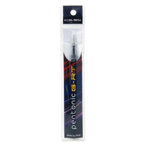 Image of Pentonic G-RT 0.7mm Gel Pen Refill, Black Ink | Pack of 10