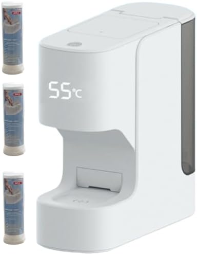 Disposable Towel Heater Machine, Auto Dispensing Warm Towels for Spa & Home Salon, 55°C Constant Temperature, Voice Alerts, 160PCS Compressed Towels