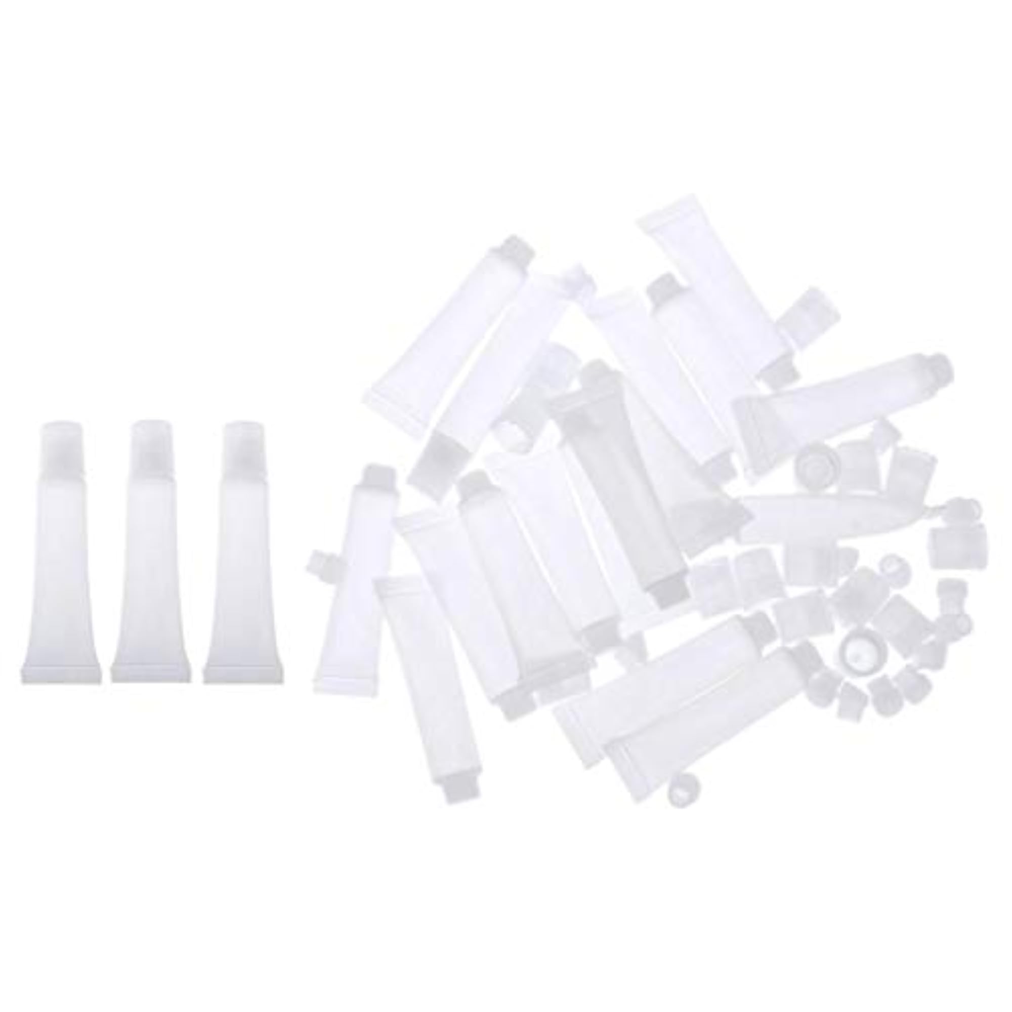 40pcs Empty Lip Gloss DIY Squeeze Tubes, Health & Beauty