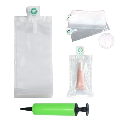 OULIGET Embalagem de airbags, bolsa protetora inflável para embalagem de ar, bolsas de espuma, envol