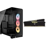 Panneau de verre incurvé en une seule pièce - Le panneau avant et le panneau latéral sont fabriqués à partir d'une seule pièce de verre, offrant une vue dégagée et enveloppante du glorieux matériel d'un PC