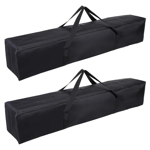 Sac de rechange pour chaise de camping grand sac de rangement zippé noir avec poignée