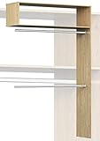 Maße: Gesamtbreite ca. 123 cm - Gesamthöhe ca. 222 cm - Gesamttiefe ca. 40 cm - Gewicht ca. 24 kg