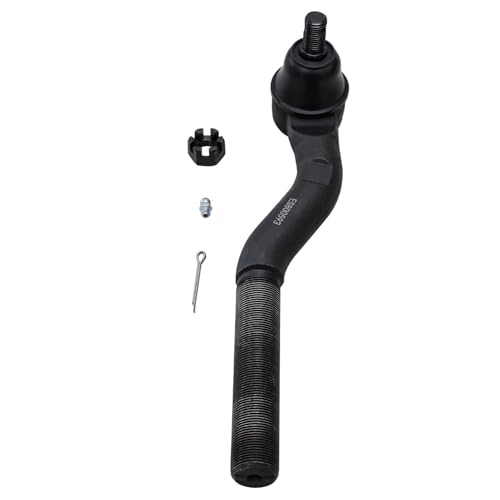 Image of Detroit Axle - Front Lower Control Arms + Ball Joints Outer Tie Rods Kit Replacement for 2007-2018 Jeep Wrangler JK - 6pc Set
