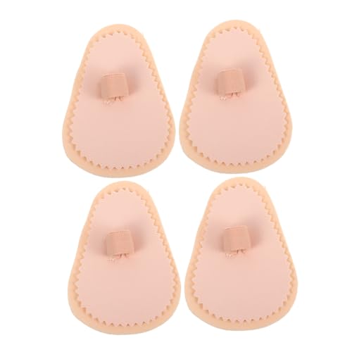 BEBEMOKO Hallux Correctors Separators 4pcs Bunion Aid for Shoes Foot and Hallux Straightener Practical Straightener Forefoot Separator