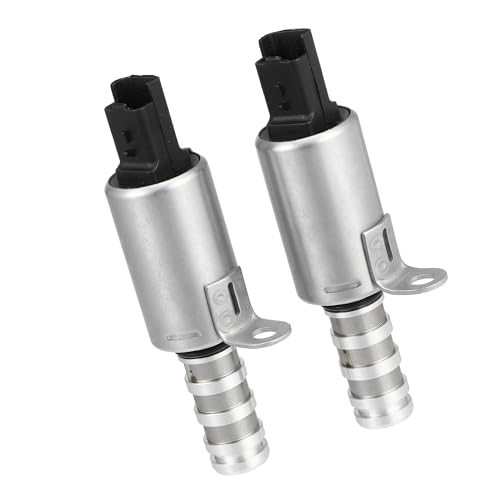 Auttoop 1 par 11368610388 11367604292 VVT Kit de válvula solenoide de accionador de posición del árbol de levas de admisión y escape compatible con Mini Cooper 2007 2008 2009 2010 2011 2012-2016