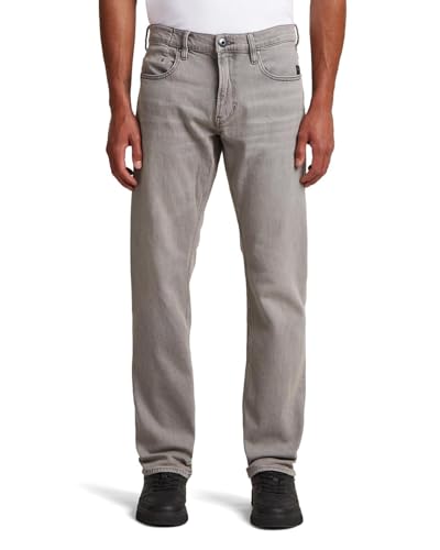 G-STAR Raw - Mens Mosa Straight Jeans, Color Faded Moonstone, Size: 38W x 38L