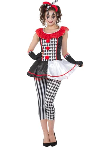 Carnival Harlequin Jester Women's Costume X-Large 18-20