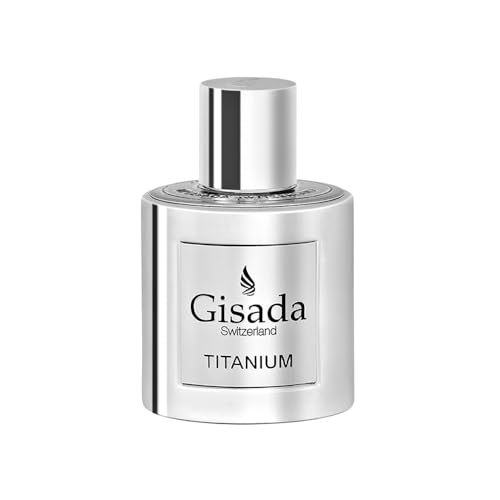 Gisada Switzerland - Titanium | Eau de Parfum for Men | 1.7 fl oz (50ml) | Spicy, Amber, Warm, and Woody Notes | Long-Lasting Scent | Perfume & Cologne