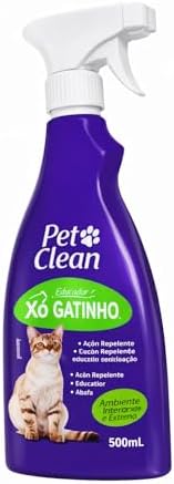 Pet Clean Educador Sanitário Xô Gatinho para Gatos 500 ml