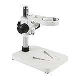 Microscope Accessories Kit Industrial Lab Stereo Binocular Trinocular Microscope 32mm Metal Pillar Column Stand Microscope Slides(B)