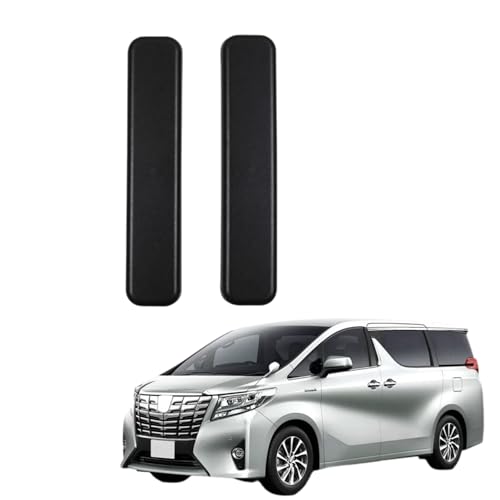 EopTatoo アルファード ヴェルファイア 30系 に対応 前期後期 アクセサリー シートレールカバー シートレールキャップ 内装パーツ 専用 グッズ (ブラック)