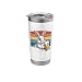 Some Bunny Needs Beer Funny Easter Rabbit Drinking Retro Dad Stainless Steel Insulated Tumbler