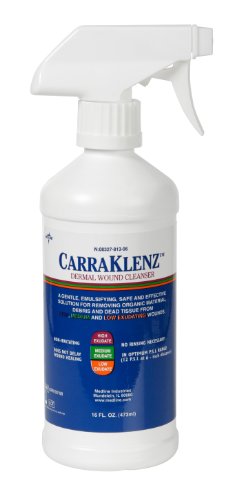 Medline CRR102160H CarraKlenz Wound Cleansers, 16 oz Bottle