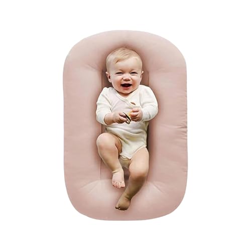Infant Lounger Pillow, Baby Lounger Pillow, Baby Lounger for Newborn, Breathable Soft Lounger (Pink)
