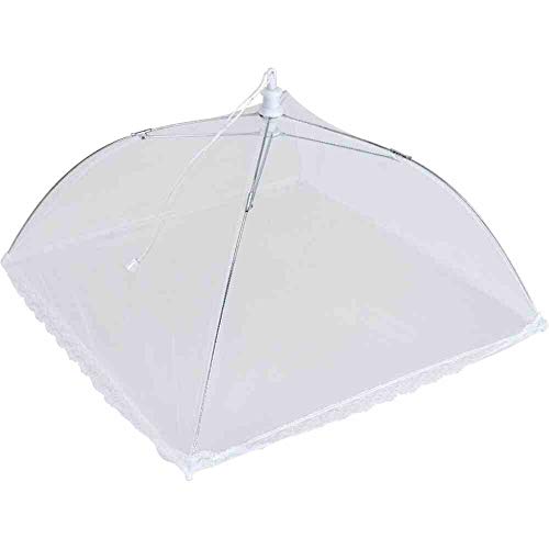 Metaltex 116230 - Cubreplatos Nylon Plegable, 35 x 35 cm
