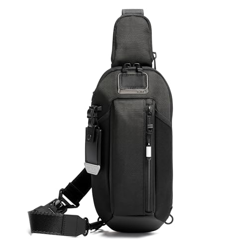 TUMI - Alpha Bravo Esports Pro Sling Bag - Gaming Bag for Handheld Gaming Devices - 12.0' X 5.8' X 2.5' - Black