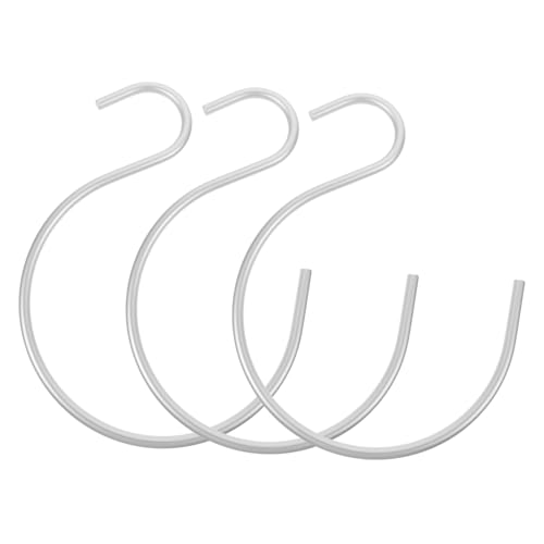 Cabilock 3pcs Scarf Hanger Organizer for Closet Multi-functional Tie and Belt Holder Heavy Duty Scarf Storage for Home and Retail Use