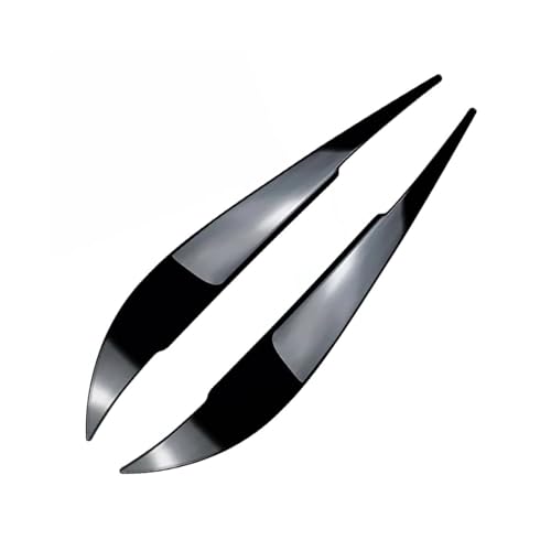 Paupière de phare noir brillant pour BMW Série 4 F32 F33 F36 garniture de sourcil haut de gamme