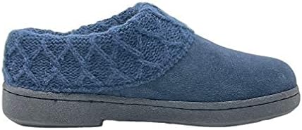Clarks Women's Knitted Collar Clog (6 M US, Navy/Navy X)