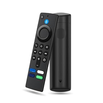 Controle Remoto com Comando de Voz Compatível com Stick TV, Stick 4K e Modelos de Streaming – Teclas de Atalho e Funções de Controle de TV – Compatível com Todos os Modelos - Premium