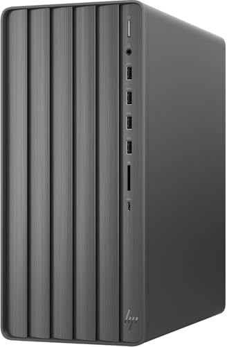 Image of HP Envy Business Desktop Computer Intel 20-Core i7-14700 32GB RAM 1TB SSD + 1TB HDD Type-C Win11Pro ICP Hub
