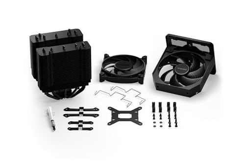 be quiet! Dark Rock Pro 5 Quiet Cooling CPU Cooler | Immensely High Airflow | 7 high-Performance Copper Heat Pipes | Speed Switch | Thermal Grease | BK036