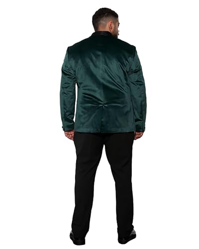 GATMSTZ Velvet Blazer for Men Big Tall Fit Solid Jacket Sport Coat3