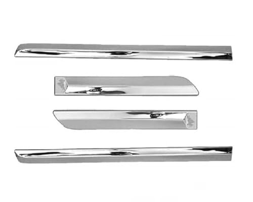 Image of Car Side Beading | Side Cladding | Door Garnish | Door Protector Chrome | Bumper Protector | Car Door Cladding Side Beading for Maruti Suzuki Brezza Manual (2022-2026)