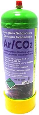 CEVIK Bombona CO2 + Argón no recargable para soldar inoxidable marca