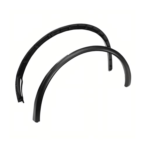 Guardabarros para Tesla Model Y delanteros accesorio ceja de rueda para coche y neumáticos 2 pzs