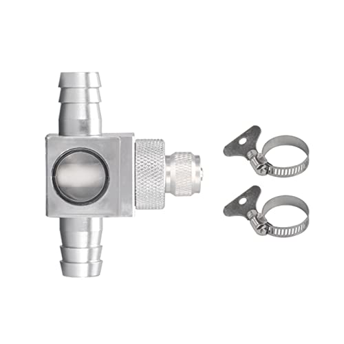 DONGKER Acuario CO2 difusor reactor externo, 12mm/16mm externo en línea CO2 difusor atomizador para acuario plantado