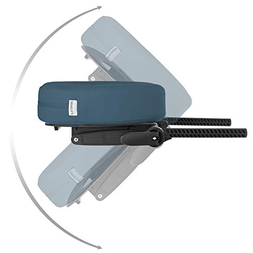 Saloniture Adjustable Massage Table Face Cradle and Pillow 3" Foam - Blue