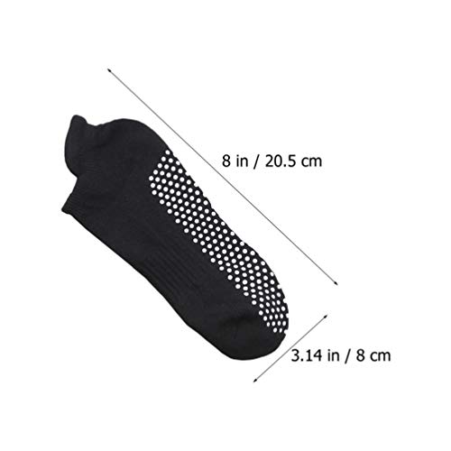 EXCEART Meias antiderrapantes para ioga, meias antiderrapantes e respiráveis, meias esportivas, meia