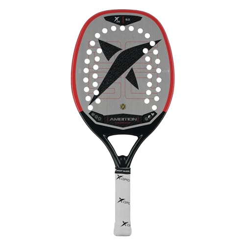 Drop Shot Explorer 6.0 BT Beach Tennis Racket | 3K Carbon Face | EVA Soft Core | Sand Treatment & 3D Texture for Maximum Spin | Anti-Vibration System | Includes Protective Bag