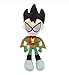 XIAIEWEI Película Teen Titans Go Peluches Muñecas Robin Cyborg Starfire Raven Beast Boy Peluches de Peluche Suaves Niños para Regalos 25Cm