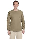 Fruit of the Loom 5 oz.Heavy Cotton HD Long-Sleeve T-Shirt (4930) -Khaki -2XL