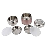 KIMISS Aislada de Acero Inoxidable 304: Contenedor de Alimentos Termo Multicapa, Perfecta para el Trabajo y la Escuela