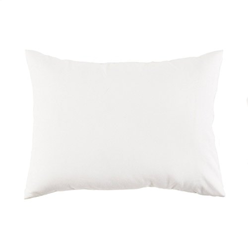 Tadpoles Toddler Pillow with Case, White