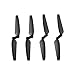 BGGZZG Drone Hélice 4pcs / Fit for Eachine E520 E520S RC Drone Quadcopter Pièces de Rechange Quick Release Pliable Hélice Props (Color : 4pcs)