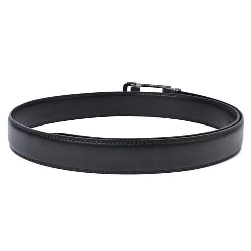 Image of WildHorn Men's Genuine Leather Belt for Men| Premium Auto-Lock Buckle | Adjustable up to 48 inch | Formal & Casual Wear | Micro-Adjust Fit | Stylish Gift Box Included