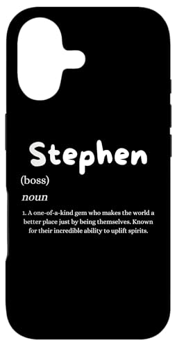 Stephen Definition �X�e�B�[�u�p�J�X�^���R�X�`���[�� �J�X�^�}�C�Y�� �X�}�z�P�[�X iPhone 17 �p