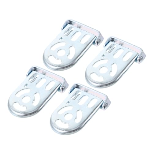 Alipis Rear Feet Pedal Bike Backseats Stand 2 Pairs of Foldable Bike Foot Pegs Nonskid Surface Comfortable Riding