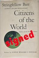 Citizens of the World. Pref. by William O. Douglas B0007DE2S6 Book Cover