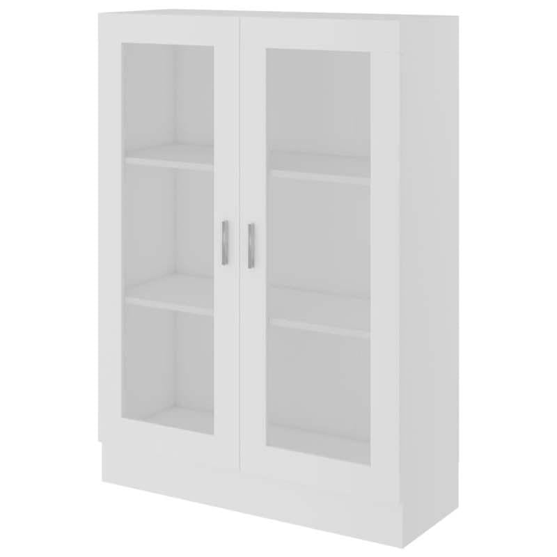 Armario de vitrina blanco 82,5 x 30,5 x 115...