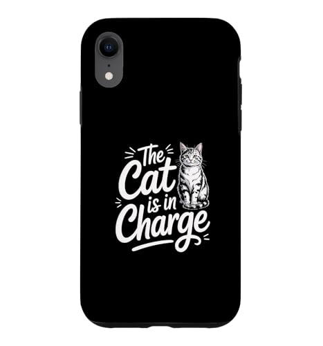 The Cat Is In Charge �X�}�z�P�[�X iPhone XR �p