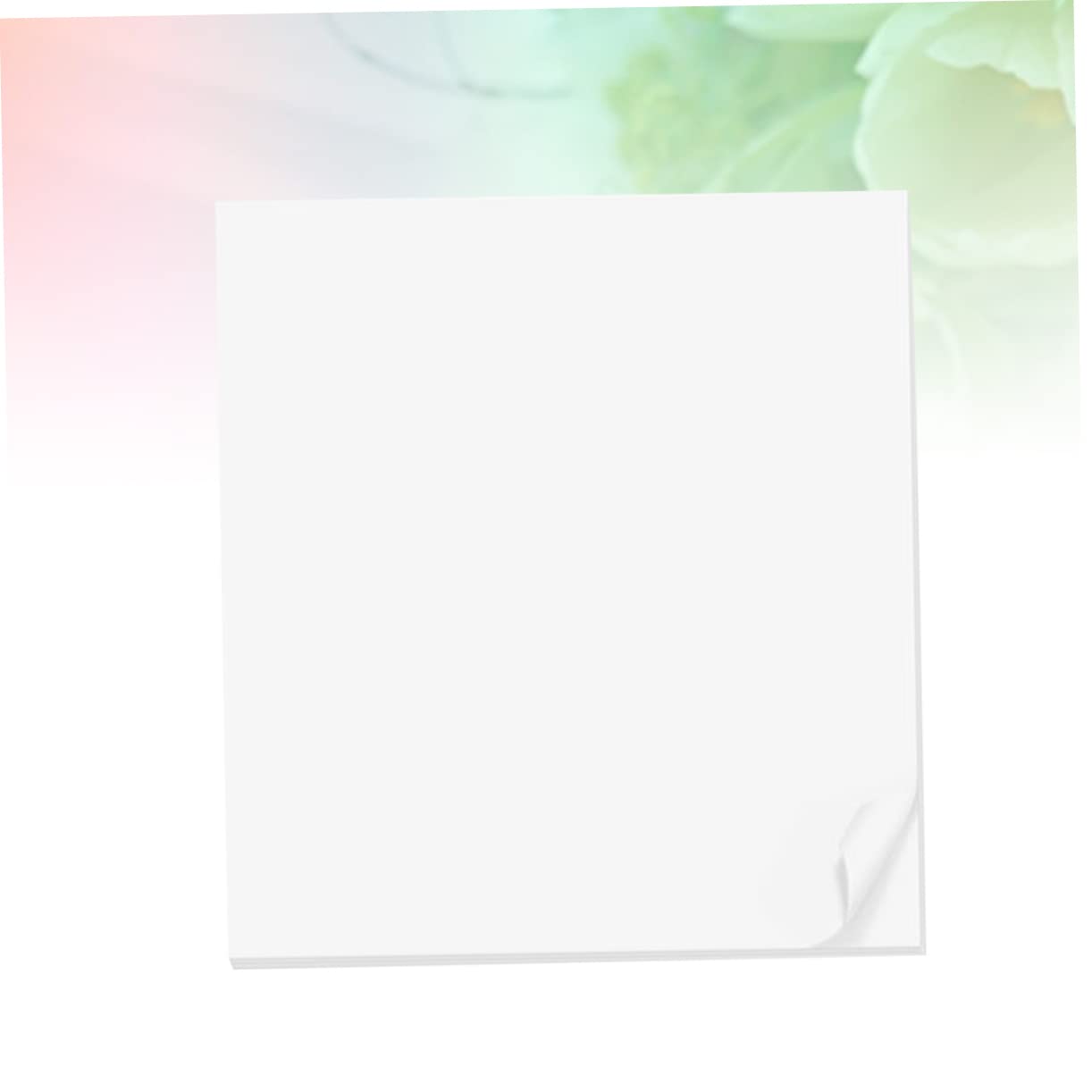 KONTONTY Papier à Dessin A3 Blanc, 50 Feuilles, Papier à Croquis Vierge Résistant Jaunissement, Facile à Transporter, pour Artistes et Étudiants en Esquisse