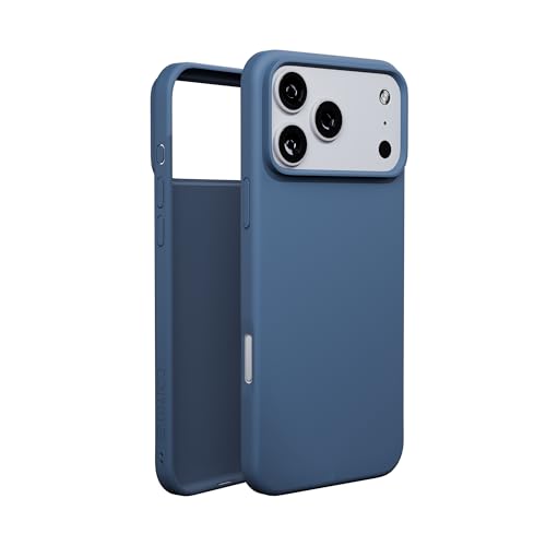 ESTATICO Cloud Matte Back Cover Compatible with iPhone 18 Pro/17 Pro (Marine Blue) | Feather-Light TPU Protection | Shockproof & Anti-Slip | Smooth Soft-Touch Finish | Slim & Durable Design